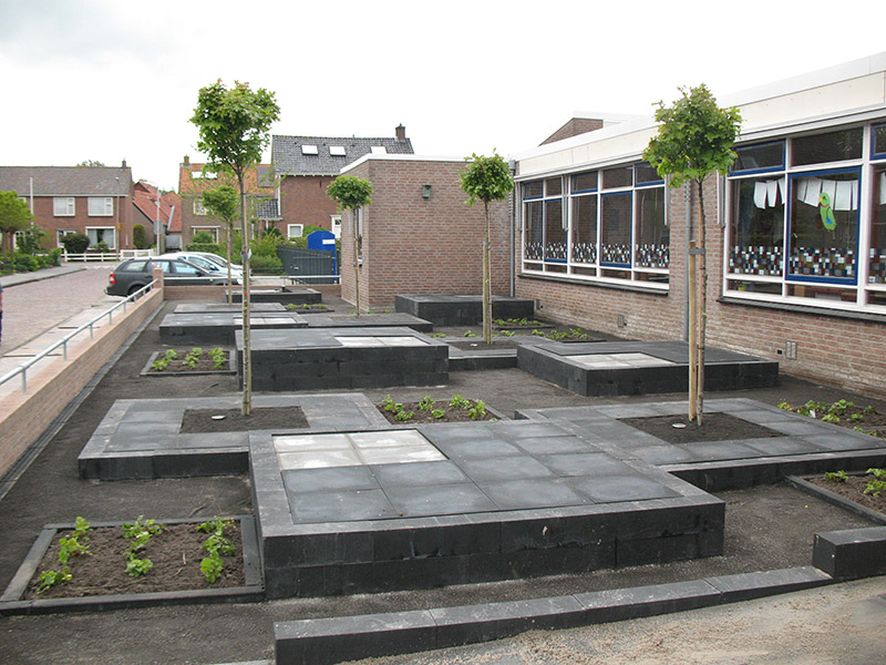 Vernieuwen voorzijde basisschool